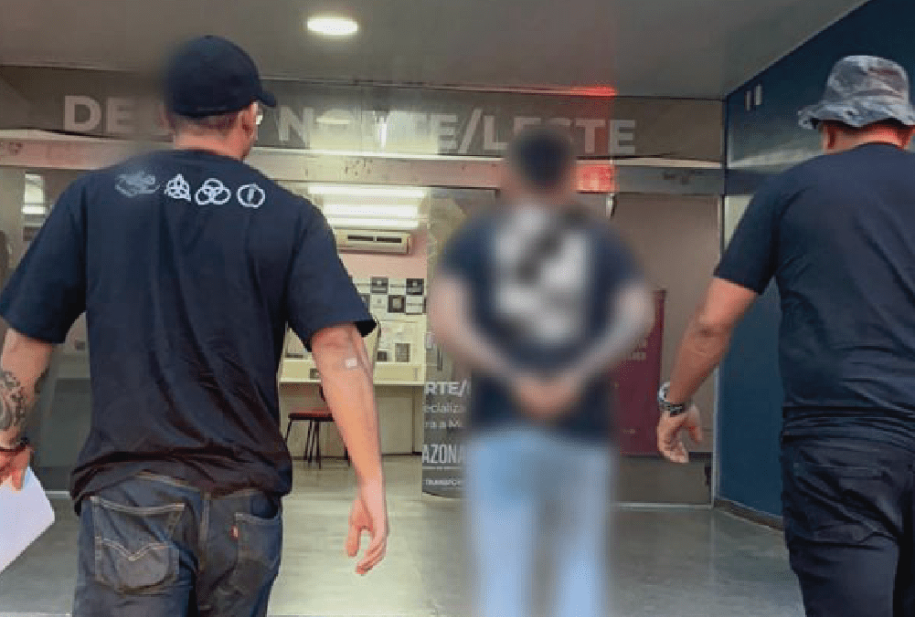 Homem é preso em Manaus após descumprir medida protetiva e difamar ex-companheira nas redes&nbsp;sociais