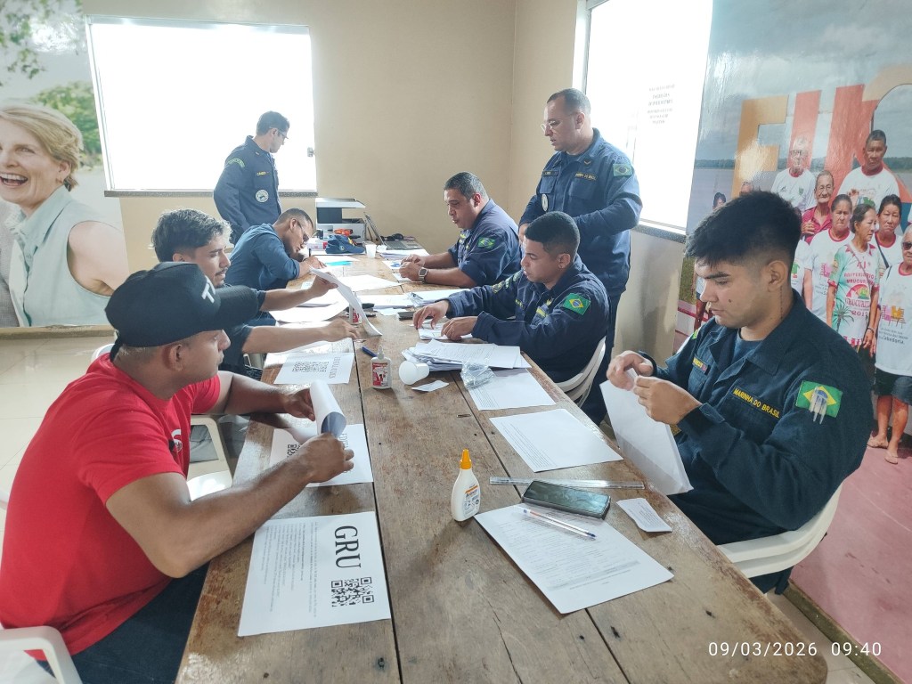 Marinha abre inscrições para cursos de formação de aquaviários em Urucurituba, no&nbsp;AM